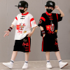 六一儿童节汉服男童民族服装夏表演出服，国潮小孩街舞中国风，唐服装(唐服装)