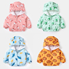 婴儿外套女宝宝儿童男童，春秋装秋冬衣服，小童洋气3加厚0-1岁夹克衫