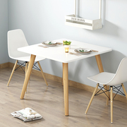 多功能长方形方桌家用小户型，餐桌椅组合现代简约吃饭桌子小圆桌