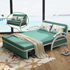 可折叠沙发床单人1.2多功能，布艺小户型客厅实木，两用乳胶双人1.5米