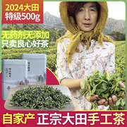 崂山绿茶2024新茶春茶，大田头采小芽豌豆，香散装250克青岛特产