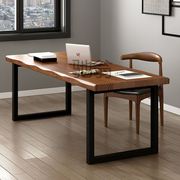 t%松木实木电脑桌台式桌家用书桌卧室双人电竞桌现代简约办公桌长
