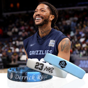 罗斯手环灰熊nba篮球运动签名手腕带德里克Rose23号不朽玫瑰公牛