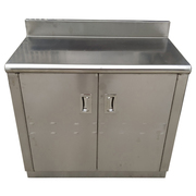 急速不锈钢餐柜整体简易橱柜厨房柜碗柜灶台柜炉柜餐边柜