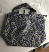 出口日本尼龙手提袋大容量购物袋带拉链可折叠环保袋防水手拎袋
