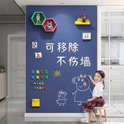 珐琅板墙面黑板墙贴磁性家用可移除儿童可擦写办公教学白板写字板