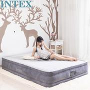 INTEX充气床垫家用户外单双垫床电动加厚双层便携折叠冲气床