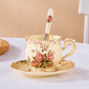 咖啡杯欧式杯子女套装陶瓷，花茶下午茶杯茶具，英式家用高档精致颜值