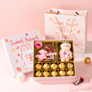 德芙巧克力礼盒装糖果零食大520毕业季礼物(季礼物)送男女友生日礼物