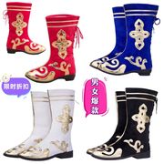 民族舞蹈靴子蒙古舞，筷子舞艺术学院艺考演出搭配专用靴子