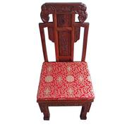 中式红木沙发垫复古餐椅垫，实木太师椅圈椅官帽，椅坐垫罗汉床垫