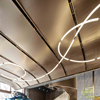现代吊灯具异形艺术亚克力管360度发光售楼部大堂大厅客厅办公室