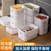 保鲜盒家用冰箱塑料装食品水果，食物密封收纳盒长方形厨房便当储存