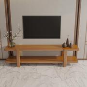 新中式小户型客h厅全实木电视柜茶几组合现代简约卧室中国风地柜
