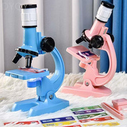 儿童小学生光学显微镜初中生科学，实验套装1200倍家用高清益智玩具