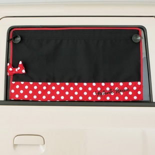 多款日本原单米奇(单米奇)款，汽车玻璃车窗遮阳挡汽车布面吸盘式窗帘1个