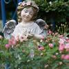 天使摆件美式人物艺术，女神雕塑欧式树脂，工艺品园林庭院花园装饰品