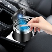 适用大众IcD.6X ID.4crozz汽车用多功能LED灯带盖烟缸车载烟灰缸