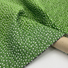 绿色彩色波点浮雕织锦立体褶皱提花面料 设计师西装连衣裙布料A