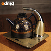 金边蝶恋陶瓷电热水壶自动上水电茶炉煮茶器养生茶具高端陶瓷