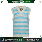 香港直邮潮奢 Marni 玛尼 男士 Iconic拉绒马海毛混纺针织背心