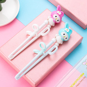 卡通兔儿童筷子训练宝宝男女孩，学习辅助练习筷小孩家用一段三岁