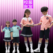 儿童校服套装小学生班服一年级夏季幼儿园服学院风大班毕业照服装