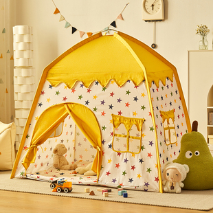 儿童帐篷室内公主娃娃玩具屋，超大城堡过家家游戏房子女孩分床神器