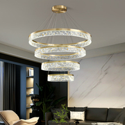 极简全铜树脂吊灯别墅设计师简约轻奢大气卧室高端餐厅灯客厅灯具