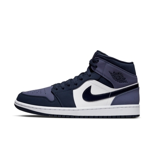 Nike/耐克Air Jordan1 Mid AJ1男子耐磨运动篮球鞋554724-445