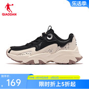 中国乔丹老爹鞋2024夏季复古鞋子网革拼接潮流运动鞋增高女鞋