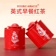 doublemiracle英式早餐，锡兰红茶罐装斯里兰卡进口可做奶茶