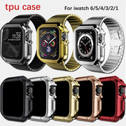 iwatch8表带金属苹果手表applewatch6543代se不锈钢，链式高级4145494445mms7保护壳套钢带男女潮ultra