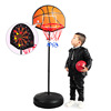 少年强篮球架儿童篮球，板飞镖盘二合一可升降室内户外运动玩具男孩