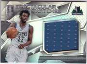 nba球星卡，panini森林狼队维，金斯威金斯球衣卡限149折射