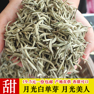 善诚月光美人月光白云南普洱茶生茶散茶单芽散装普洱茶100克