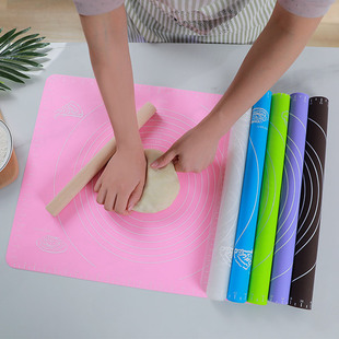 硅胶揉面垫刻度，硅胶垫烘焙软案板，烘培揉面不沾垫