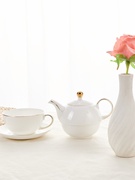 唐山骨质瓷子母壶欧式花茶茶具套装，陶瓷耐热下午茶具logo定制