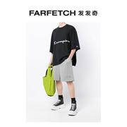 Final SaleANREALAGE男女通用logo超大款T恤FARFETCH发发奇