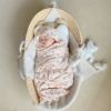 新生儿襁褓巾muslin产房纯棉纱布包巾春夏柔软浴巾婴儿盖毯包被薄