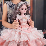 2024特大芭比娃娃迪士尼艾莎公主洋娃娃女孩，儿童玩具生日礼物智能