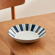肆月青韵 日式小盘子 创意碟子菜盘家用长方形个性陶瓷深菜碟餐具