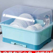 碗筷收纳盒厨房置物架塑料碗柜大号沥水篮Z农村放碗W收纳柜r餐具