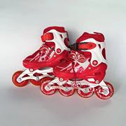 飓风溜冰鞋儿童轮滑初学男女童，套装2-3岁滑轮4旱冰鞋可调滑冰
