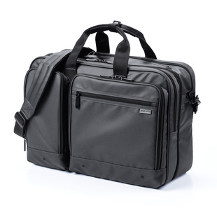 日本sanwa大容量电脑包背包，多功能防水公文包，横款男式商务手提包