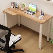 转角电脑桌书桌墙角拐角办公桌l型，家用学生写字桌现代简约弧形桌