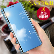 适用三星note10lte手机壳a81翻盖式全包，防摔保护套sm-n770f镜面皮套，an815f男女款galaxynote10青春版外子3十