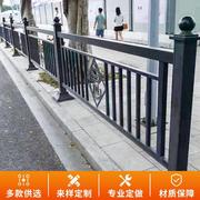 德国进口市政道路护栏隔离栏城市公路马路交通安全锌钢围栏人行道