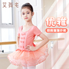 儿童舞蹈服女童秋季长袖练功服纱裙芭蕾舞裙中国舞服六一演出服装