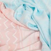 盖毯婴儿竹纤维毛巾被双层单人儿童，夏季空调被子薄款午睡冰丝毯子